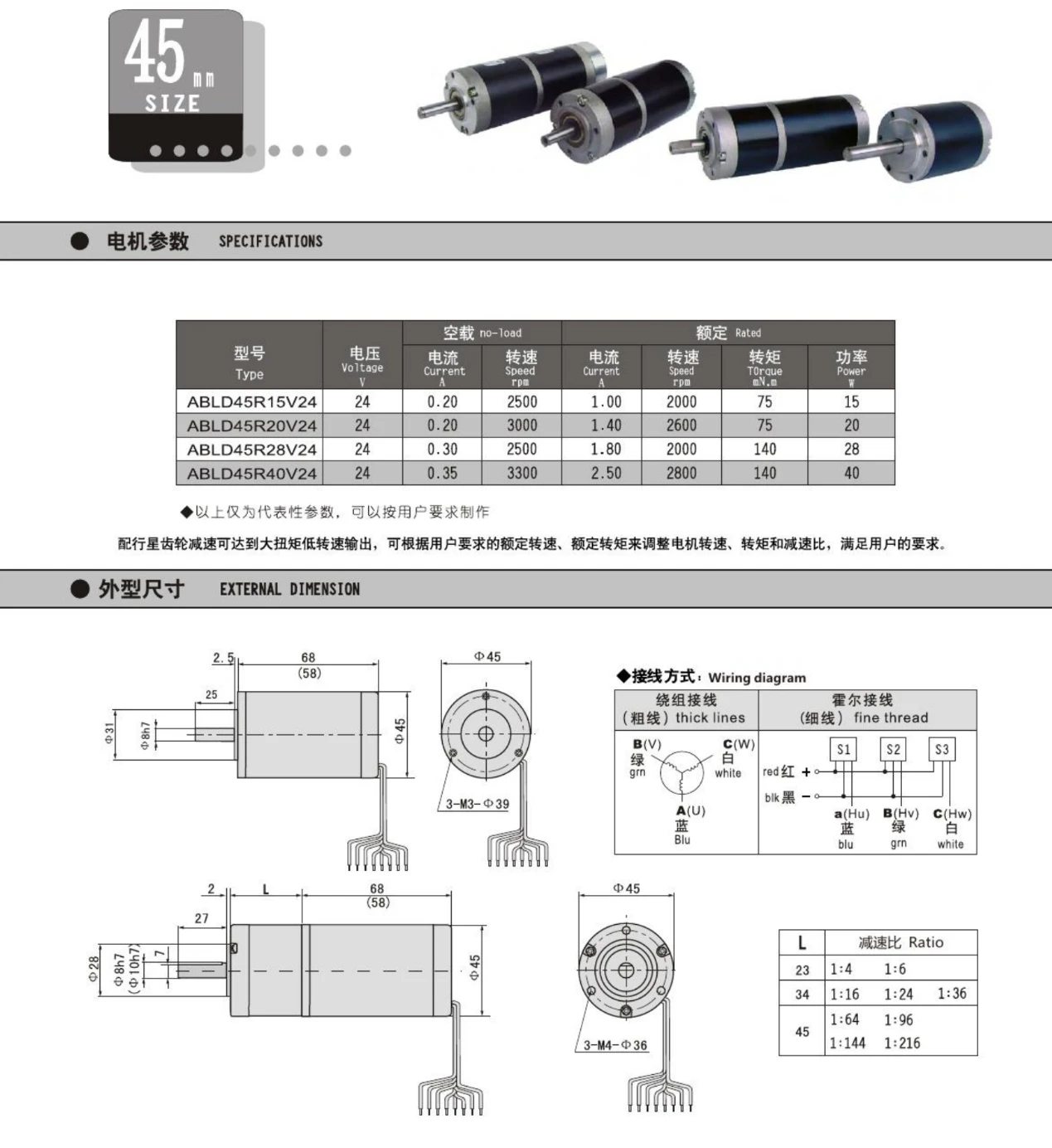 Bldc motot drawing Bldc motot drawing